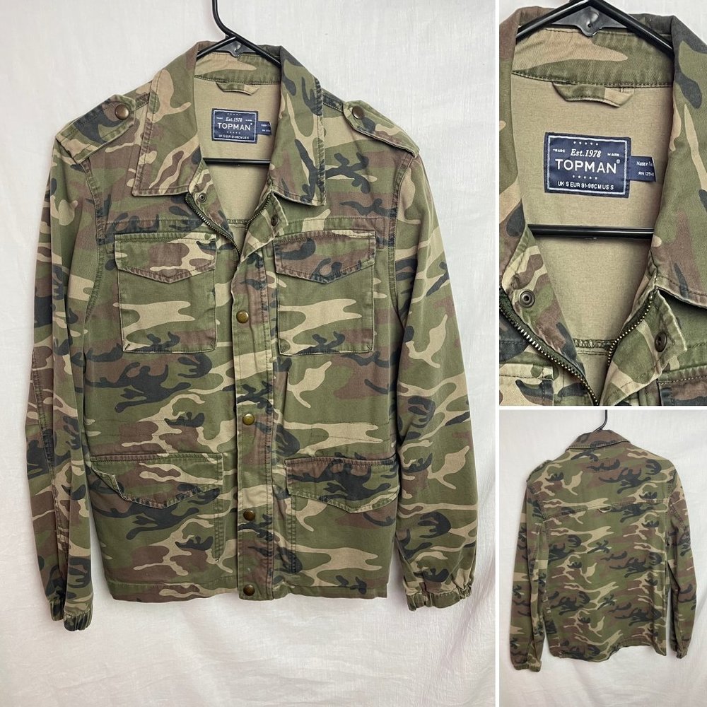 TOPMAN Camo Jacket [SIZE SMALL]
